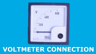 how to connect voltmeter in circuit | Electreca