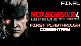 Metal Gear Solid 4: Guns of The Patriots | First Playthrough Final (PS3)