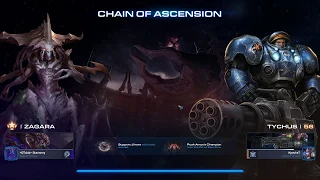 StarCraft 2 Co-Op Chain of Ascension Zagara lvl 1000 Brutal with Bonus