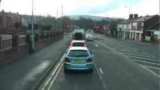 Drive Through Rochdale, Oldham and Stalybridge. Nothing exciting happens!