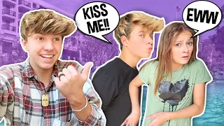 Making My BEST FRIENDS Fall In LOVE For 24 HOURS **THEY KISSED** ft. Gavin Magnus & Sophie Fergi