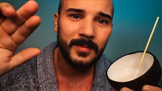 ASMR Shh...Its Okay, Im Right Here | Comforting You to Sleep - Relaxing Facial Treatment