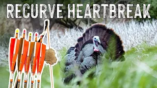 Heartbreaking Recurve Turkey Hunt | Bowhunting Longbeards | Turkey Camp Chronicles | Episode 1