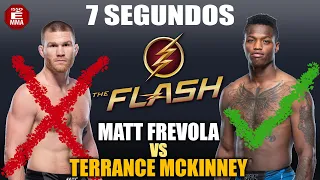 [LUTA COMPLETA] UFC 263 Matt Frevola vs Terrance Mckinney - luta mais rápida de 2021