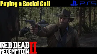 RDR2 PS5 Walkthrough Main Mission - #9 Paying a Social Call - Chapter 2. Horseshoe Overlook