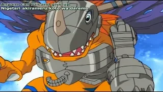 Digimon Adventure - Metalgreymon vs Etemon (ENG SUB)