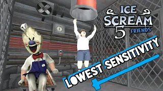 Ice Scream 5 Lowest Sensitivity Full Gameplay