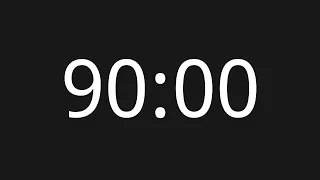 90 Minute Countup [No Copyright Timer]