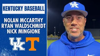 Nick Mingione and players discuss Kentucky’s series opening win over Tennessee | UK Baseball