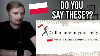 Reaction To Unique Polish Sayings