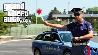 GTA 5 - LSPDFR #28 - POSTO DI BLOCCO (Polizia Italiana, Autovelox...)