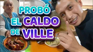 John Valverde prueba el CALDO DE VILLE