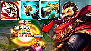 GRAVES TOP BUT 1 AUTO ATTACK = 2000 DAMAGE! (THIS IS BROKEN) - S13 Graves TOP Gameplay Guide