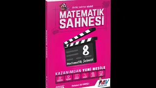 8.SINIF MATEMATİK SAHNESİ S.277-278 PROVA SAHNESİ 14