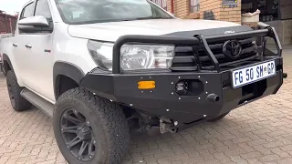 Hilux Revo front bumper 2019