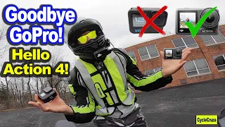 Goodbye GoPro!  DJI Osmo Action 4 Review | Best Motorcycle Motovlog Camera