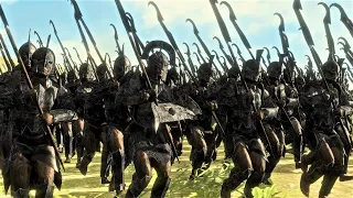 Dol Guldur Orcs Vs Gondor | 15,000 Unit Lord of the Rings Cinematic battle