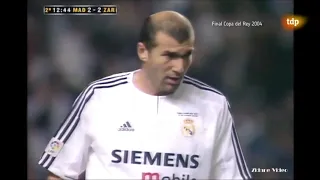 Zidane vs Real Zaragoza (2003-04 Copa del Rey Final)