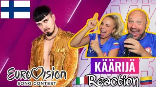 Käärijä - Cha Cha Cha -SUBTITLE- Finland 🇫🇮 - Eurovision 2023 - Reaction