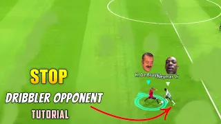 How To Stop Pro Dribbler Opponent In efootball 2024 Mobile🔥 Defending Tips efootball  || Goalzilla