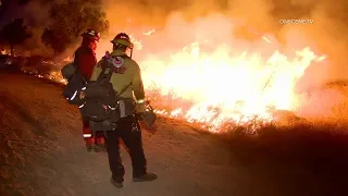 Horseshoe Fire Scorches Nearly 500 Acres, Prompts Mandatory Evacuations In Riverside