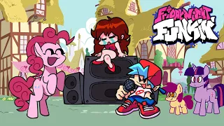 Friday Night Funkin' VS Pinkie FULL WEEK + Cutscenes (FNF Mod) My Little Pony Friendship Is Magic