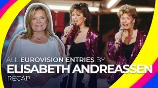 All Eurovision entries by ELISABETH ANDREASSEN | RECAP