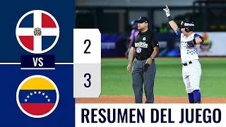 Resumen República Dominicana vs Venezuela | Serie del Caribe 2023 5-feb