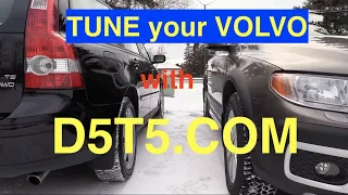 Tune your Volvo with D5T5.COM. Engine optimization DIY.