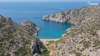 Παραλία Αυλωνιά Πυργίου Χίος - Avlonia beach of Pyrgi Chios