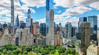 BILLIONAIRES' ROW | NYC SKYSCRAPER | EPIC 5K DRONE FOOTAGE