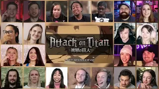 Attack on Titan Season 3 Episode 12 Reaction Mashup | 進撃の巨人