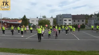 Taneční klub Tlučná - Mezinárodní den tance 2024 - flashmob - Tlučná 20240428 - TK Tlučná