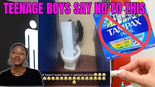 Tampon Dispenser in Boys Bathroom DESTROYED Within 20 Mins