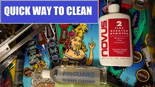 Quick and easy tips to clean your new pinball machine