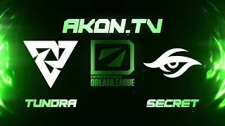 ДОТА2 [RU] Tundra Esports vs Team Secret [bo3] DreamLeague S23, Closed Qualifier,  Round 2