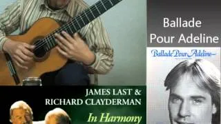 Ballade Pour Adeline - Classical Guitar - Played,Arr. NOH DONGHWAN