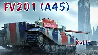 FV201 (A45) - ЧТО ОН МОЖЕТ? | WoT Blitz