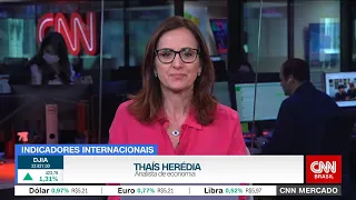 CNN MERCADO: Com Thaís Herédia - Abertura do mercado | 08/11/2022