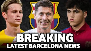 🚨✅BREAKING: Barcelona News ft Pau Cubrasi Contract AGREED💯✍, Lewandowski Updates🔥 & FRANKIE De JONG