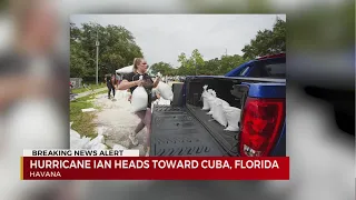 Hurricane Ian heads toward Cuba, Florida