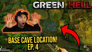 BASE CAVE LOCATION! We found TREASURE! Green Hell Episode 4