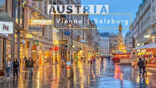 Vienna & Salzburg, Austria 🇦🇹 | Spring 2023 | 4K 60fps HDR Walking Tour