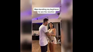 Man-handling my boyfriend to see his reaction|TikTok compilation