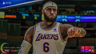 NBA 2K22 Los Angeles Lakers vs Chicago Bulls 4K60FPS! PS5 Gameplay