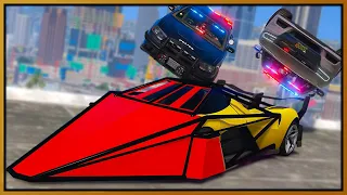 GTA 5 Roleplay - DEVEL 16 FLIP CAR DESTROYS COPS | RedlineRP