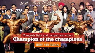 Overall fight - IBBF MR INDIA 2024 | Ramnivas Malik, Nilesh Dagade, Maradona, Mahesh Patil