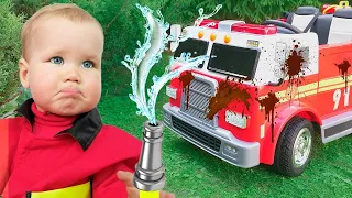 Car Wash Song | Vasya Nursery Rhymes & Kids Songs