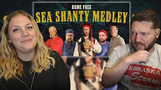 First Time Hearing Home Free - Sea Shanty Medley Reaction