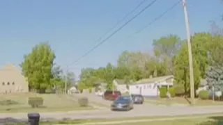 Drive-by shooting caught on home surveillance camera in Pontiac